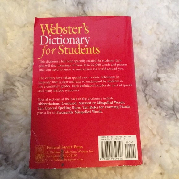 Set of 2 Webster’s Paperback Dictionaries - Picture 5 of 7
